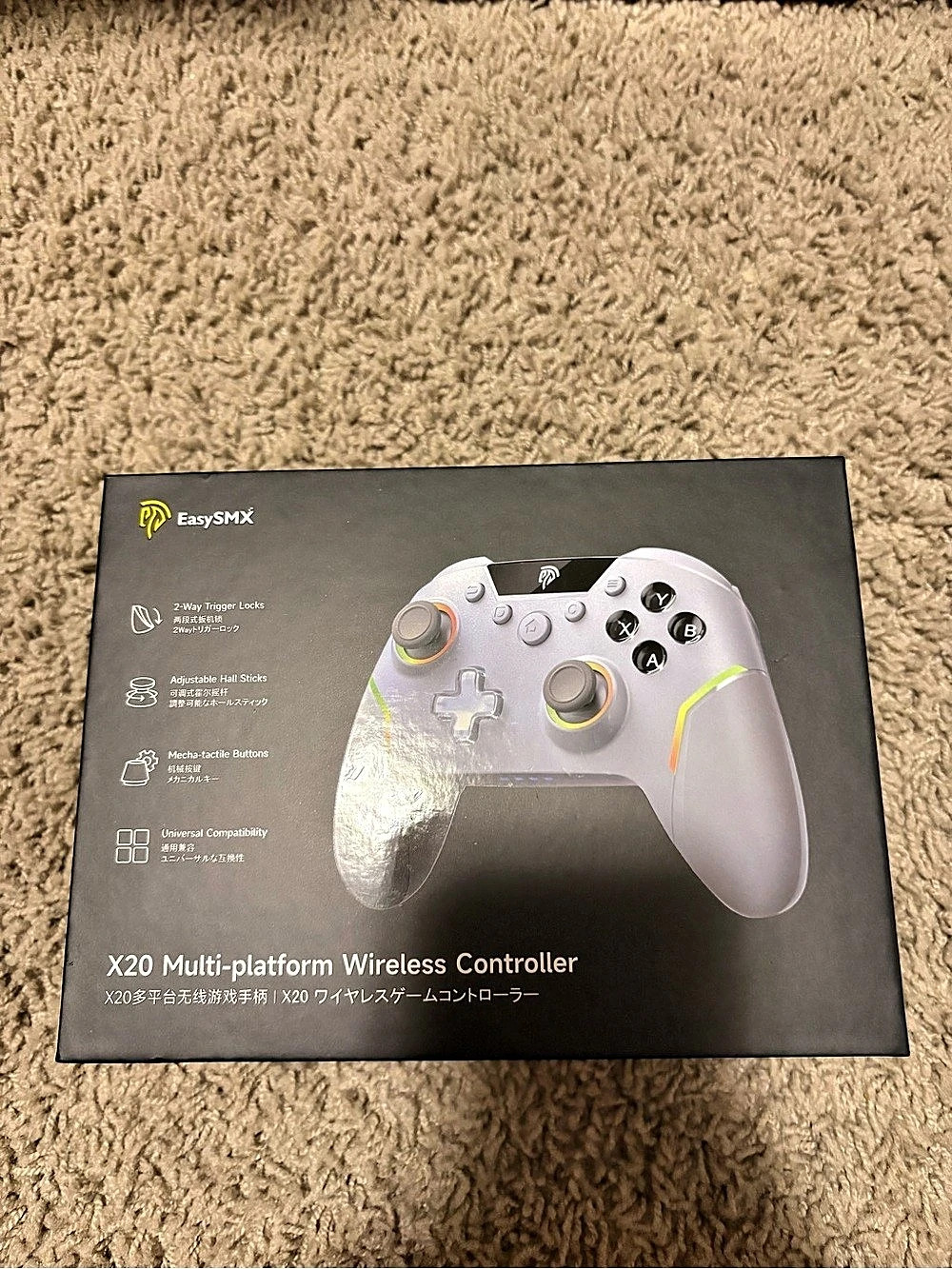 EasySMX X20 Multi-platform Wireless Controller White